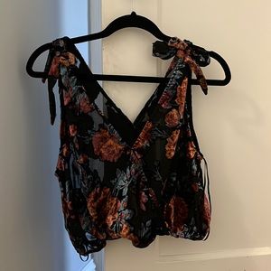 Like New Free People Tied to You Tank